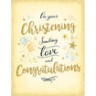 Picture of ON YOUR CHRISTENING SENDING LOVE AND CONGRATULATIONS